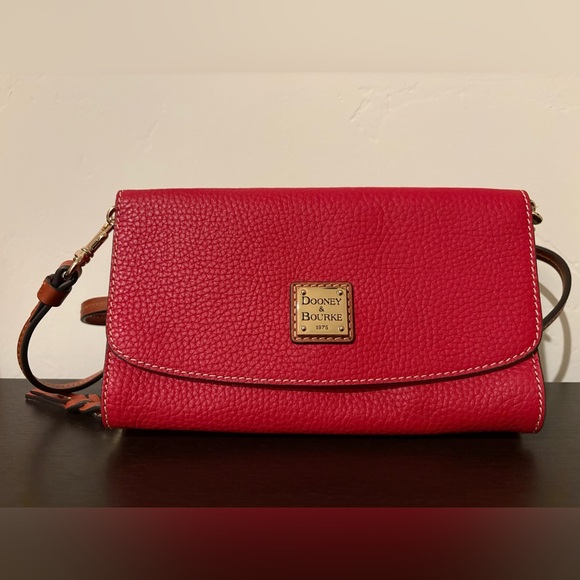 Dooney & Bourke Handbags - Dooney & Bourke Red Crossbody Bag